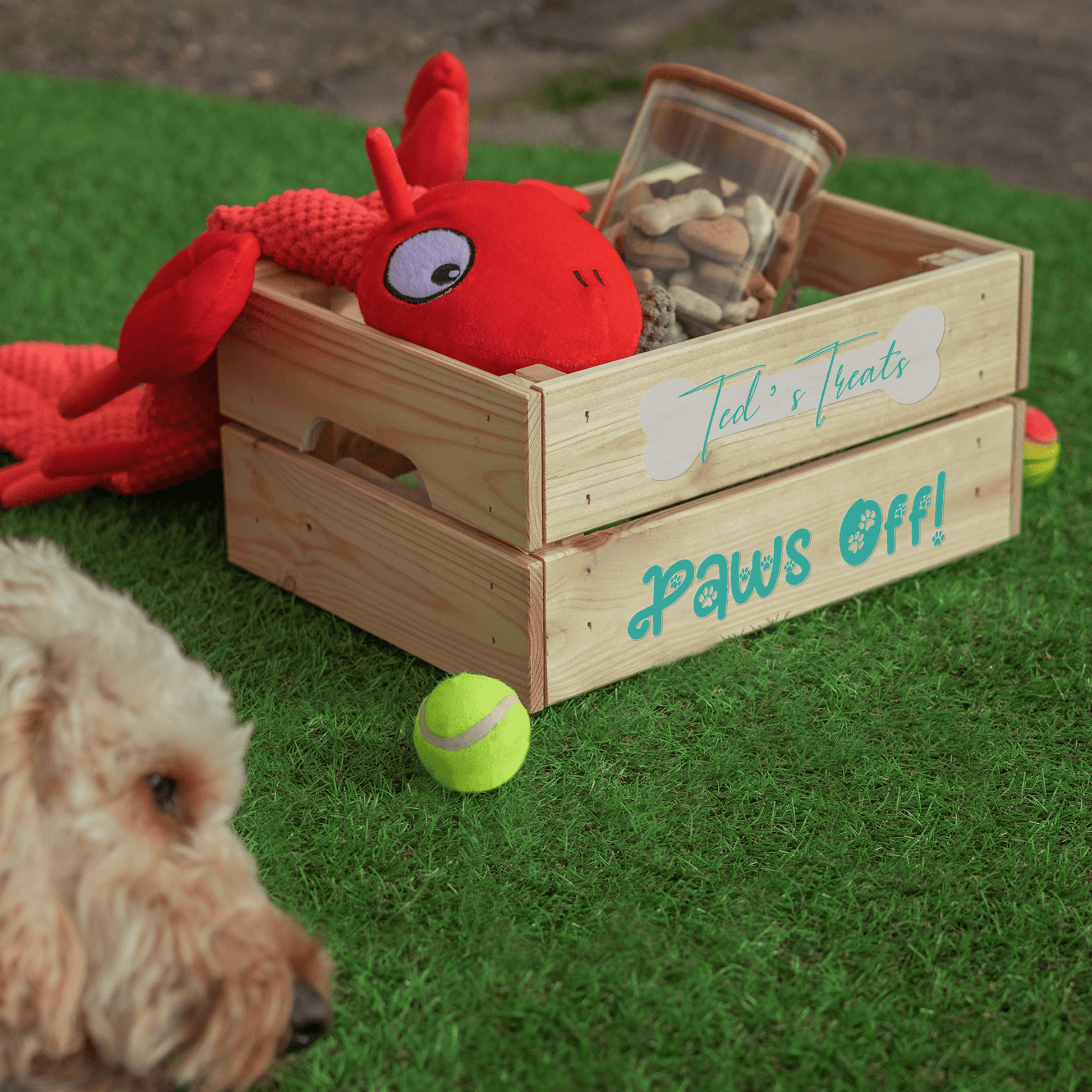 Personalised Printed Dog Crate - So Bespoke Gifts