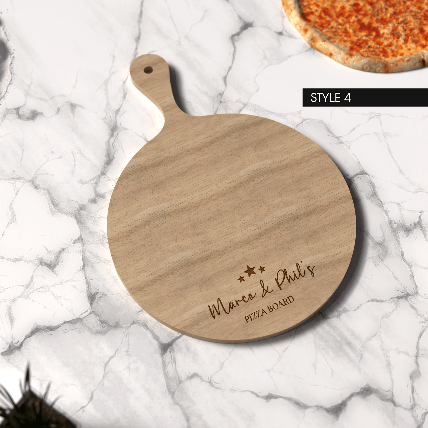 Personalised Engraved Pizza Board - So Bespoke Gifts