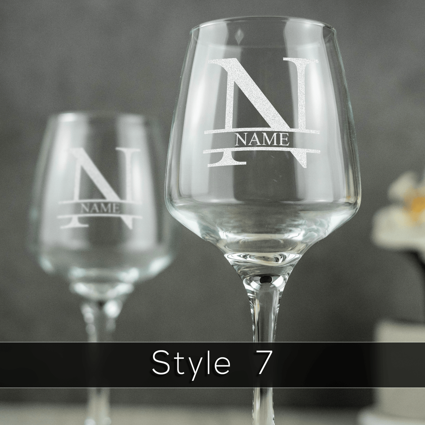 Personalised Engraved White Wine Glass (Small) - So Bespoke Gifts