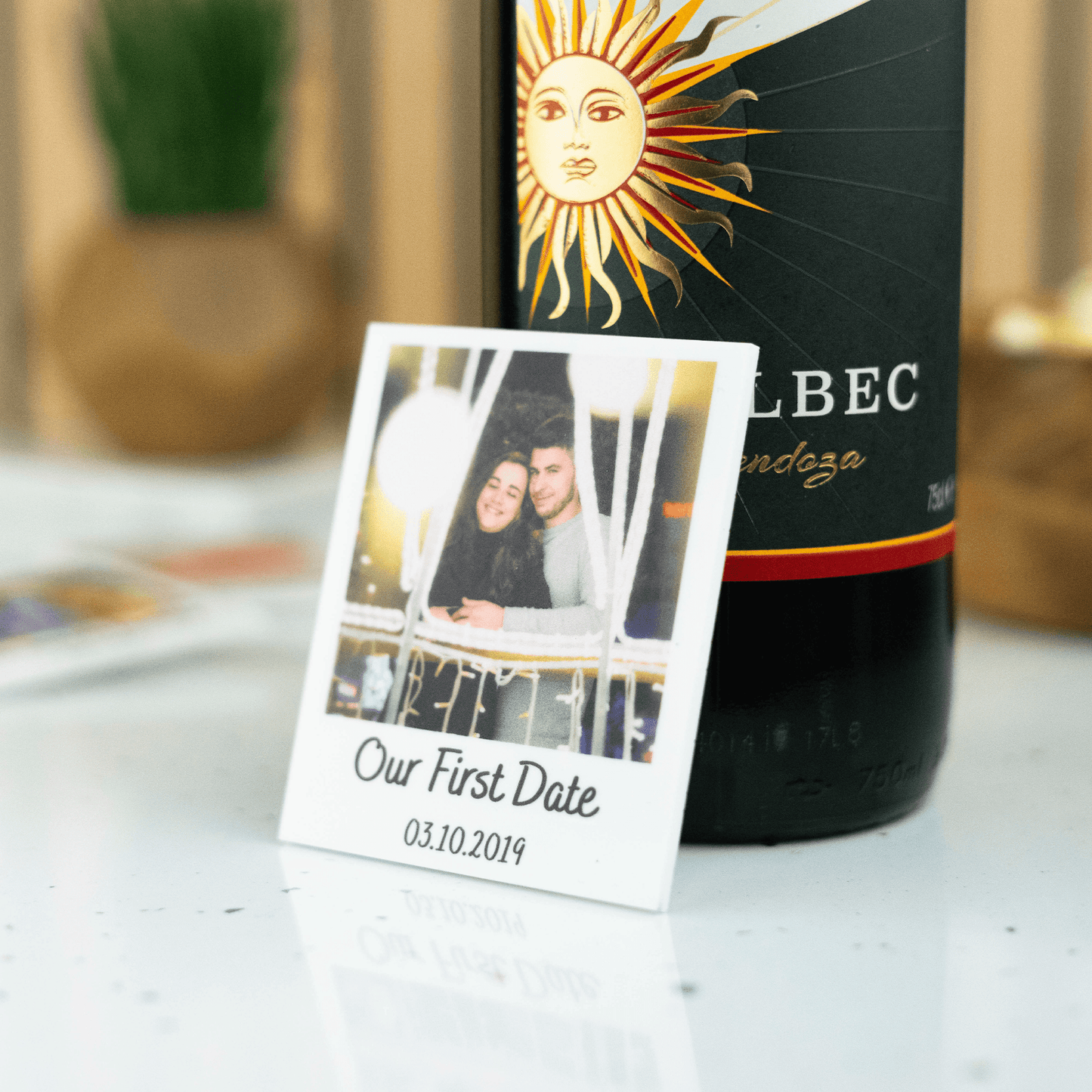 Personalised Printed Fridge Magnet Polaroid - So Bespoke Gifts