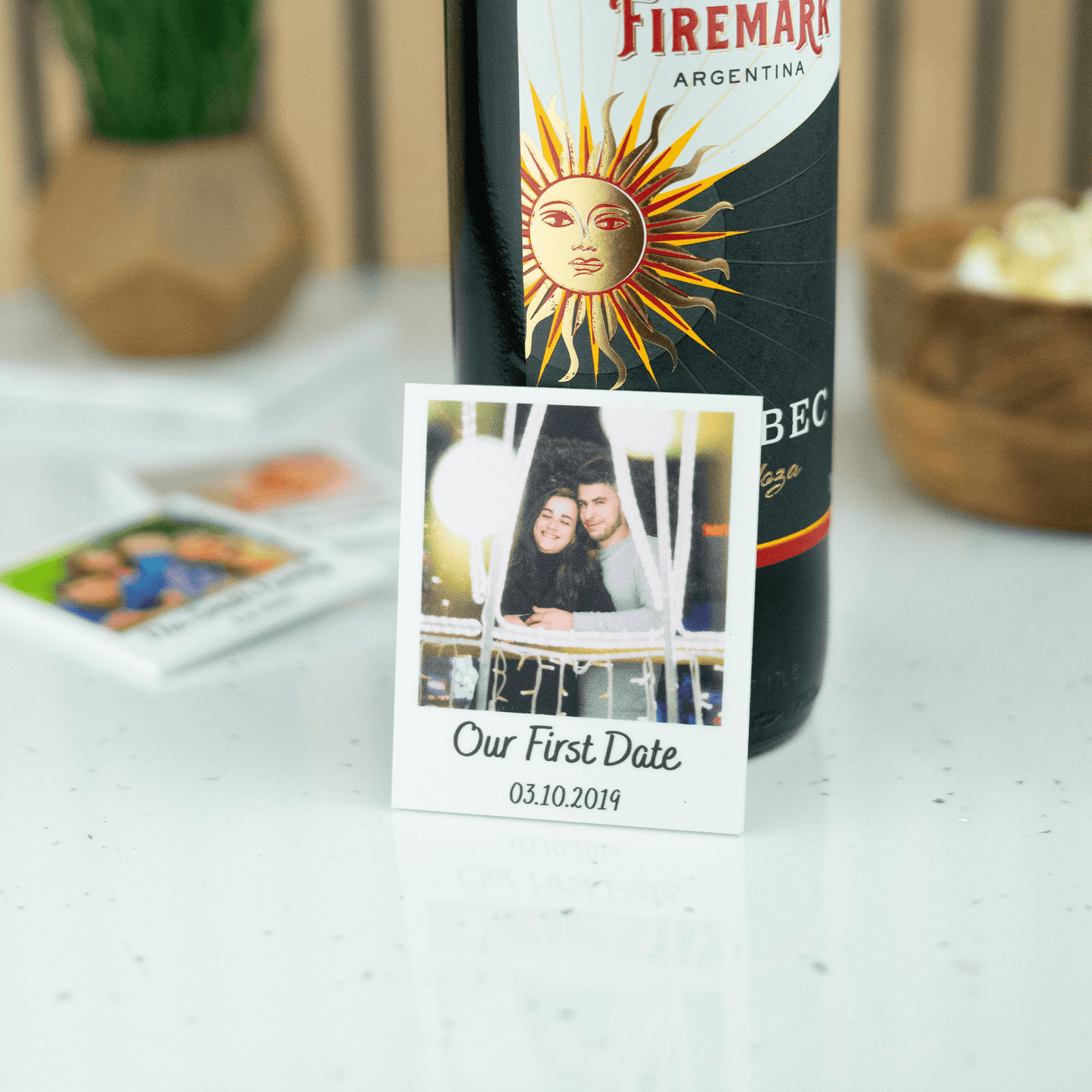 Personalised Printed Fridge Magnet Polaroid - So Bespoke Gifts