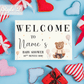 Personalised Baby Shower Welcome Sign - So Bespoke Gifts
