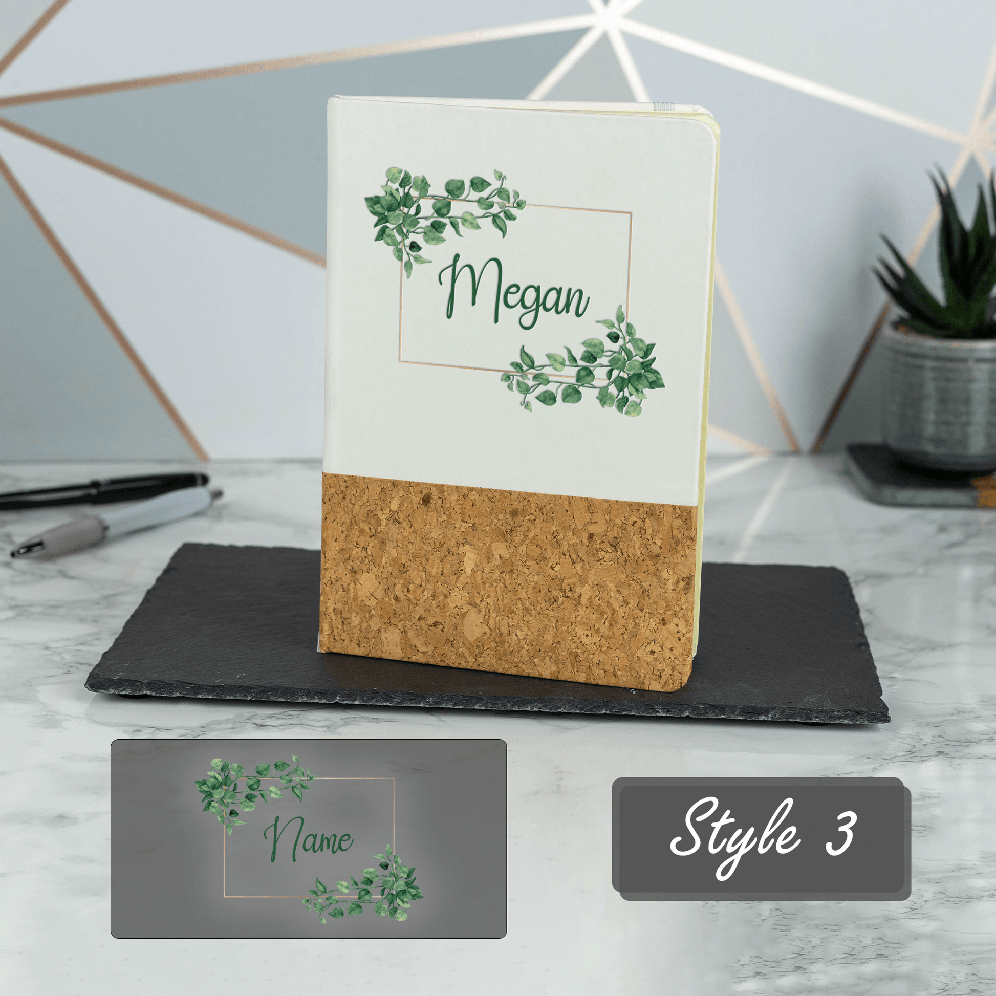 Personalised Eco-Friendly Notebook - So Bespoke Gifts