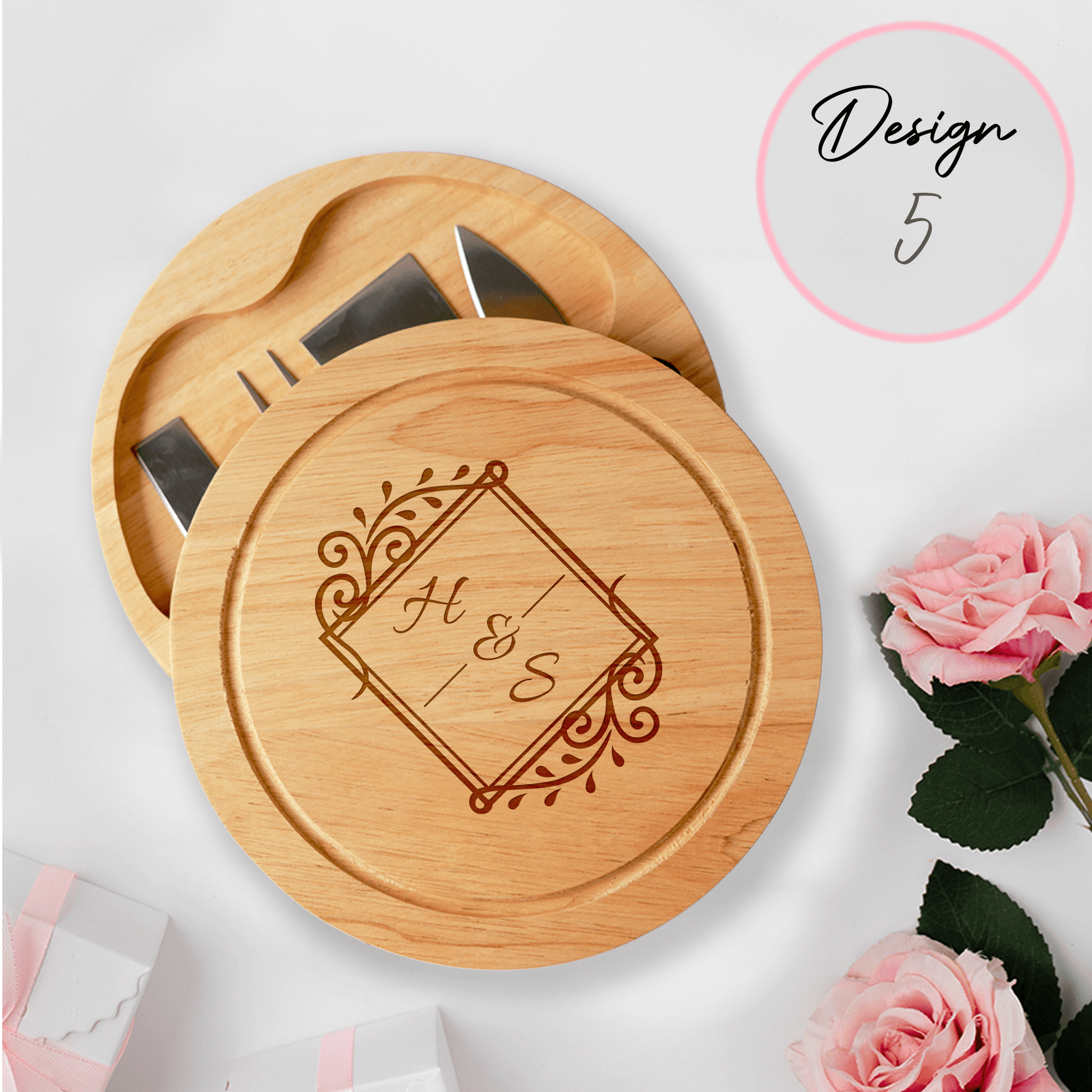 Personalised Engraved Cheese Board Wedding Gift - So Bespoke Gifts