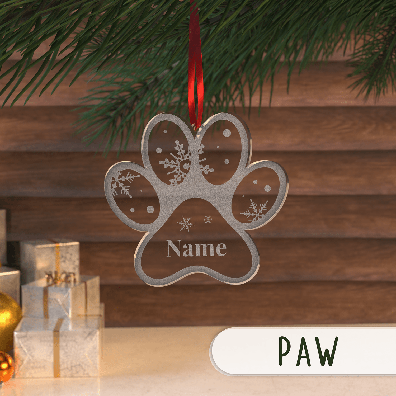 Personalised Engraved Christmas Tree Ornament - So Bespoke Gifts