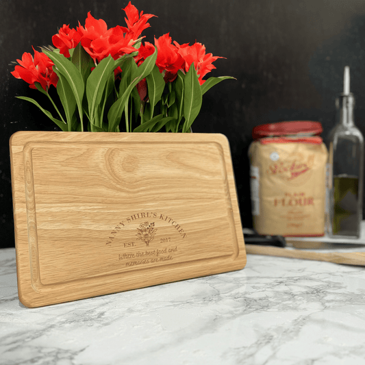 Personalised Engraved Mother's Day Chopping Board - So Bespoke Gifts