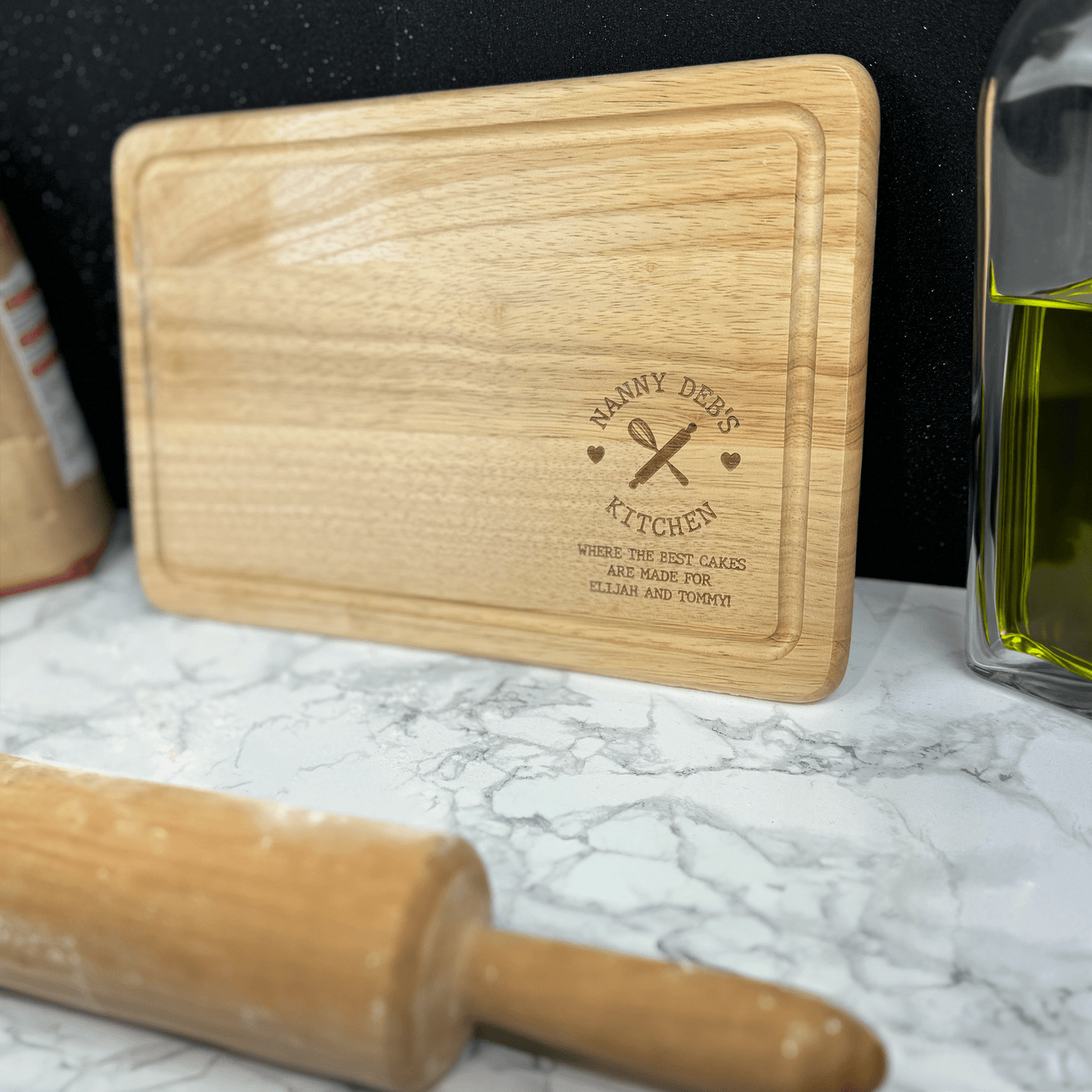 Personalised Engraved Mother's Day Chopping Board - So Bespoke Gifts