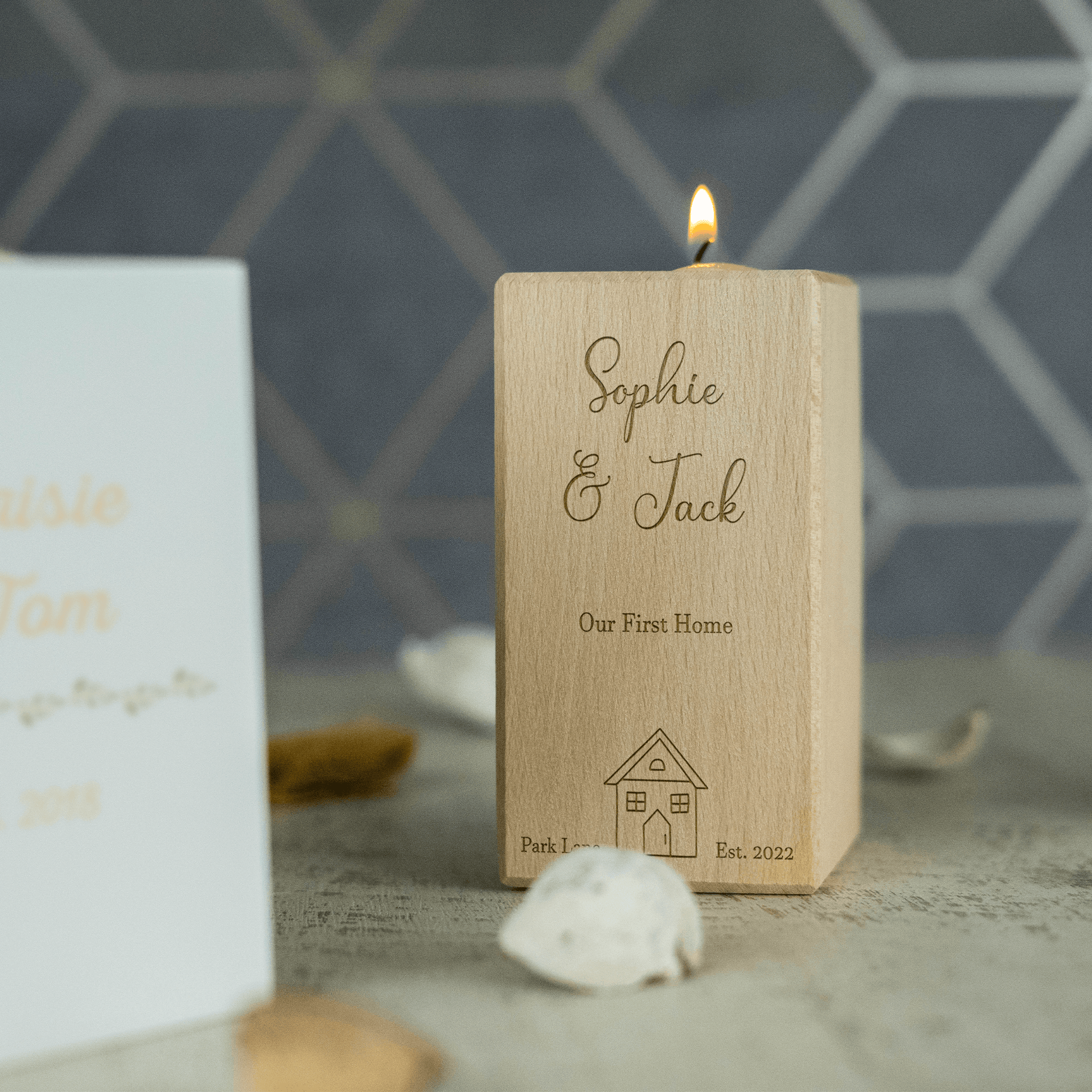 Personalised Engraved Tea Light Holder - So Bespoke Gifts