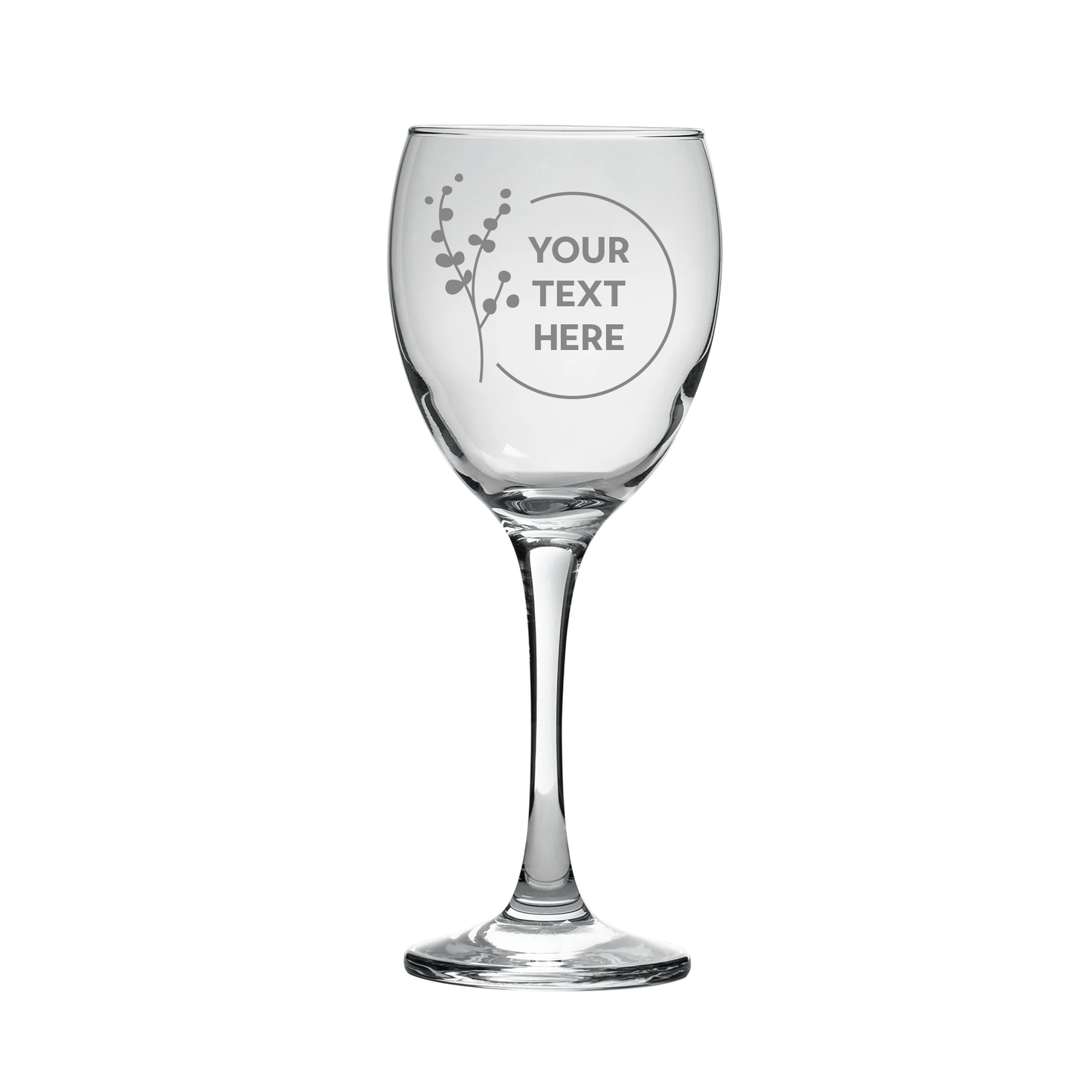 Personalised Engraved Wine Glass - So Bespoke Gifts