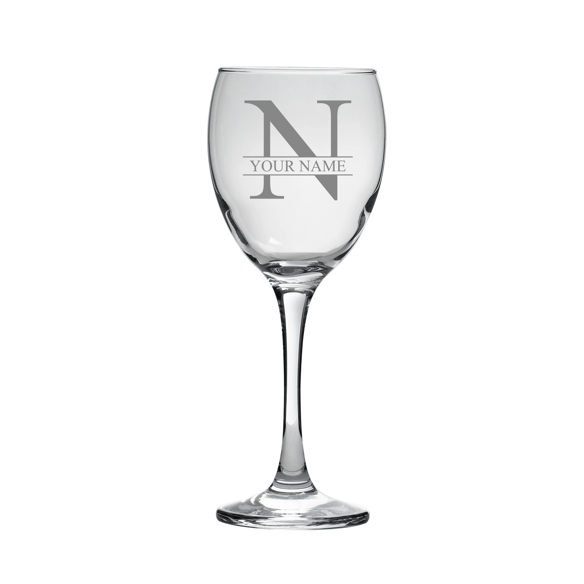 Personalised Engraved Wine Glass - So Bespoke Gifts