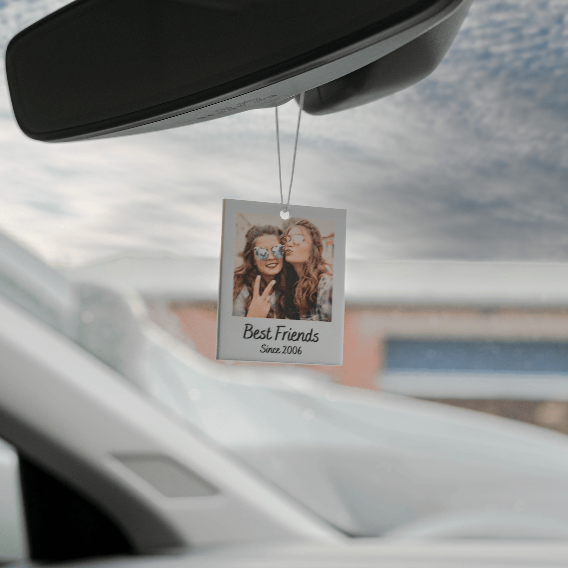 Personalised Photo Car Ornament - So Bespoke Gifts