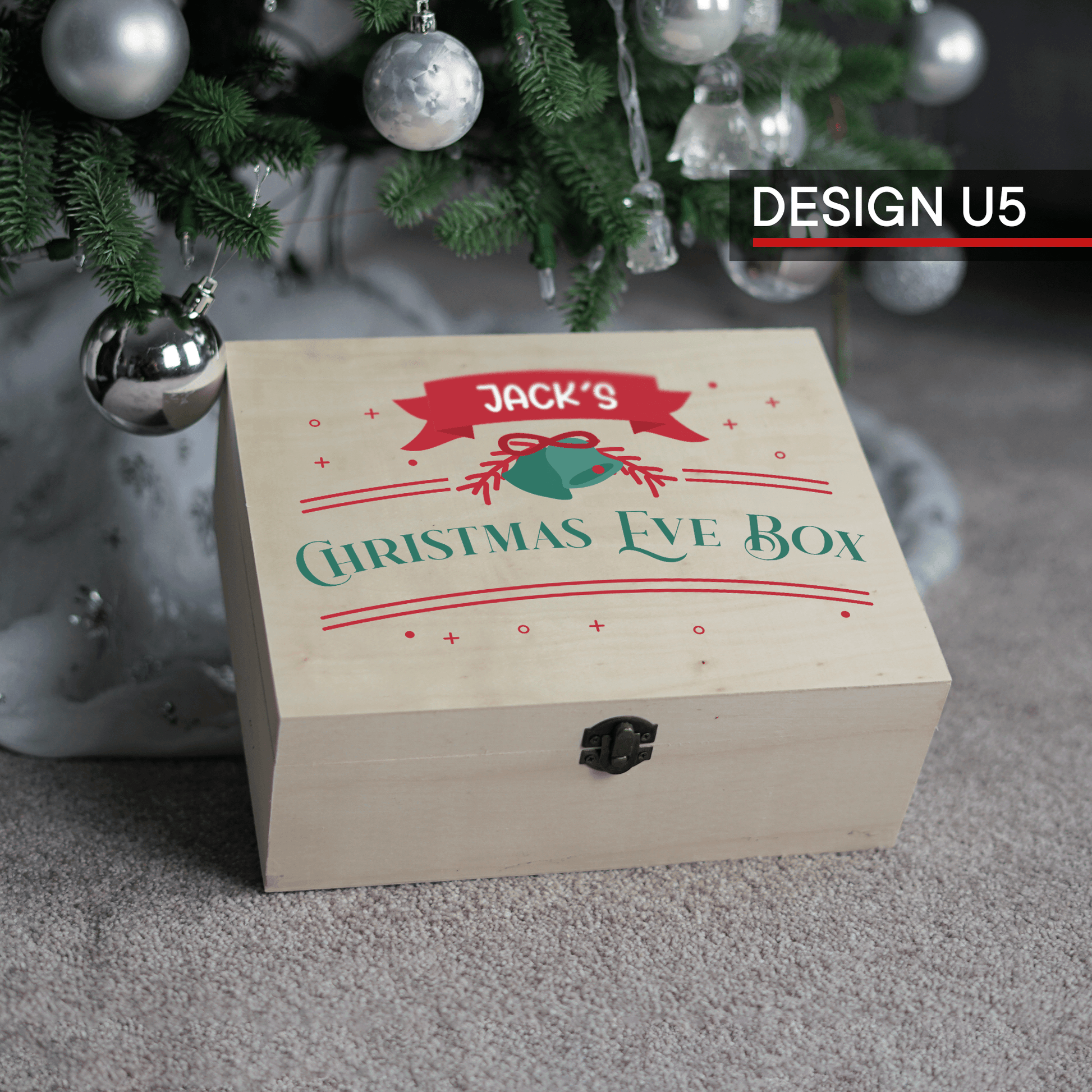 Personalised Printed Christmas Eve Crate - So Bespoke Gifts