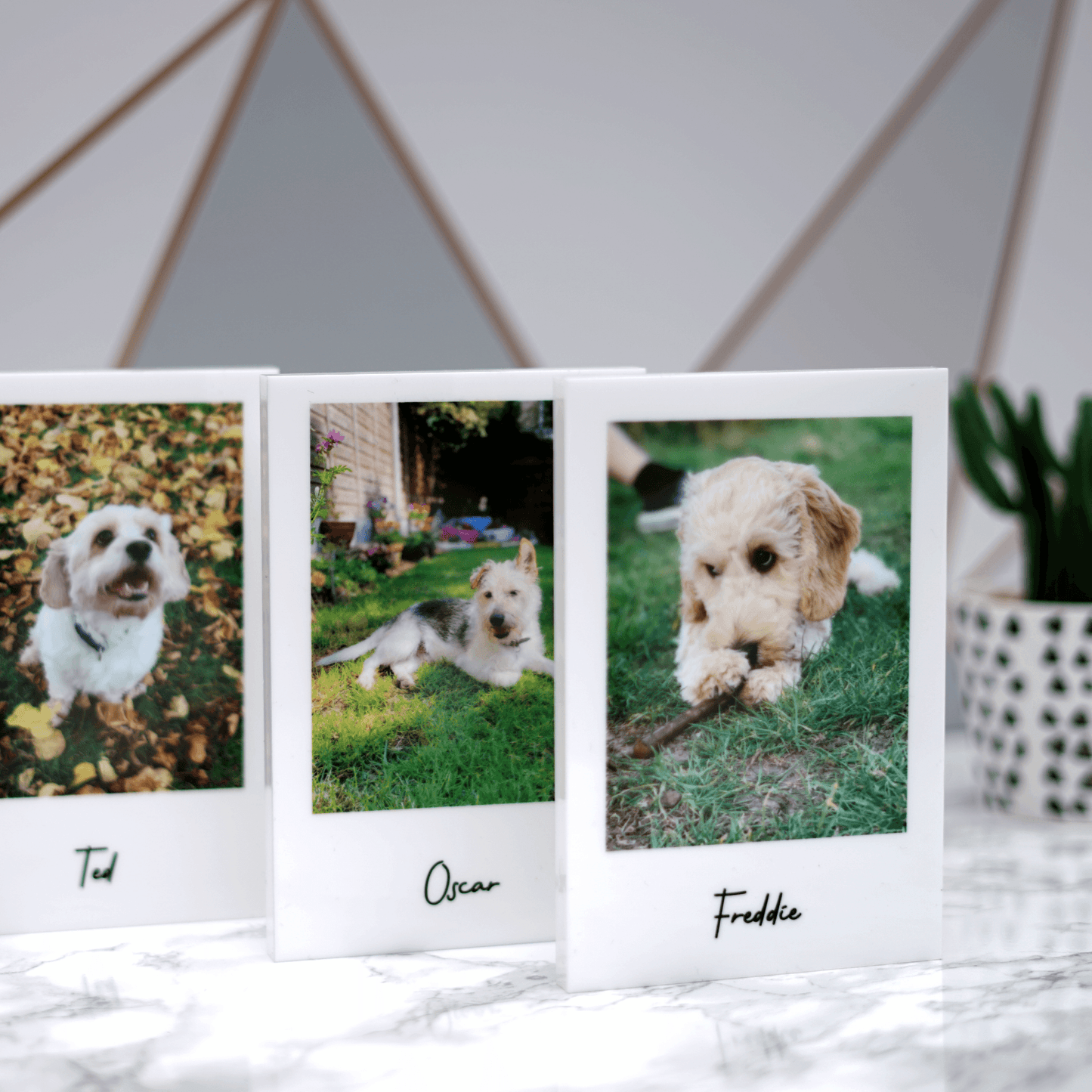 Personalised Printed Polaroid Style Photo Block - So Bespoke Gifts