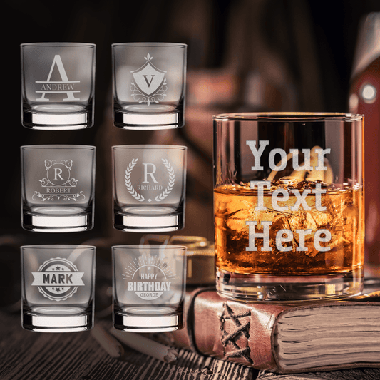 Personalised Whiskey Glass - So Bespoke Gifts